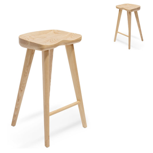 CBS2099-SU Bar Stool - Natural (Set of 2)