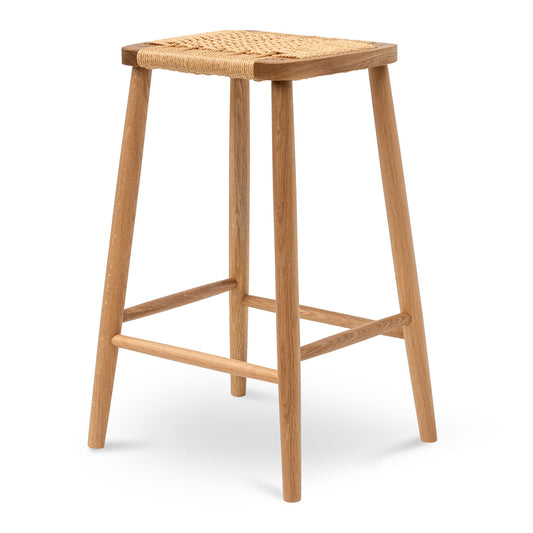 CBS8017-OW 65cm Rattan Bar Stool - Natural