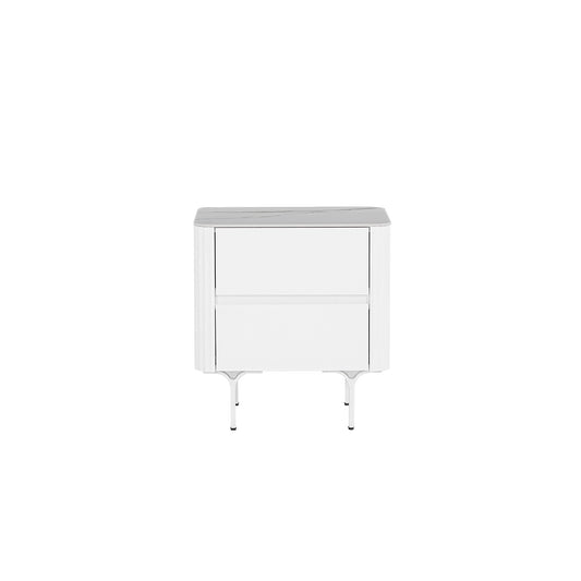 CST8636-IG Bedside Table - White