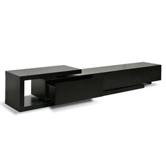 CTV2390-BB Lowline 2.4-3.07m Entertainment TV Unit - Full Black